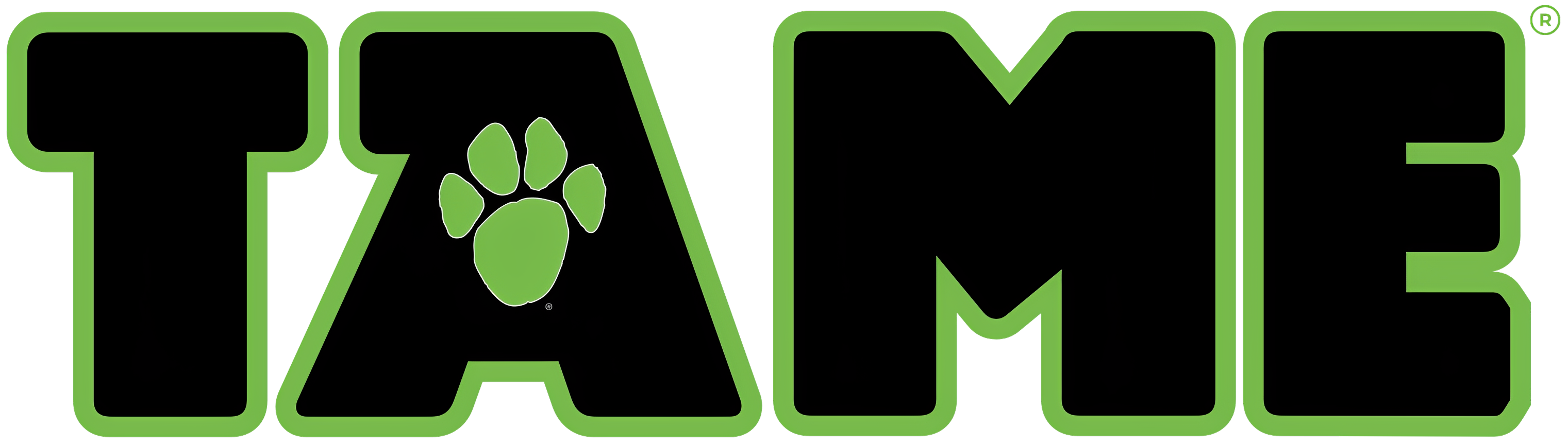 TAME Pet Magazine logo.